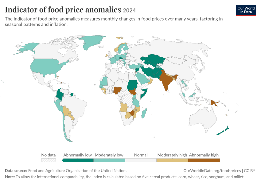 A thumbnail of the "Indicator of food price anomalies" chart