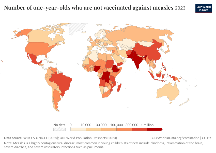 A thumbnail of the "Number of one-year-olds who are not vaccinated against measles" chart