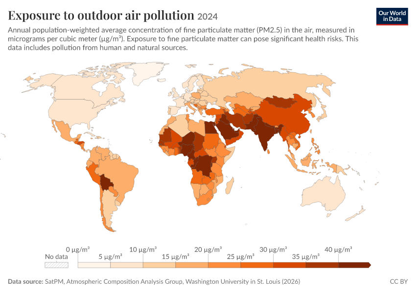 A thumbnail of the "Exposure to outdoor air pollution" chart