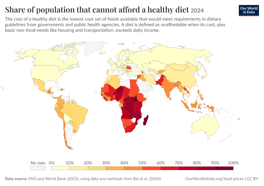 A thumbnail of the "Share of population that cannot afford a healthy diet" chart