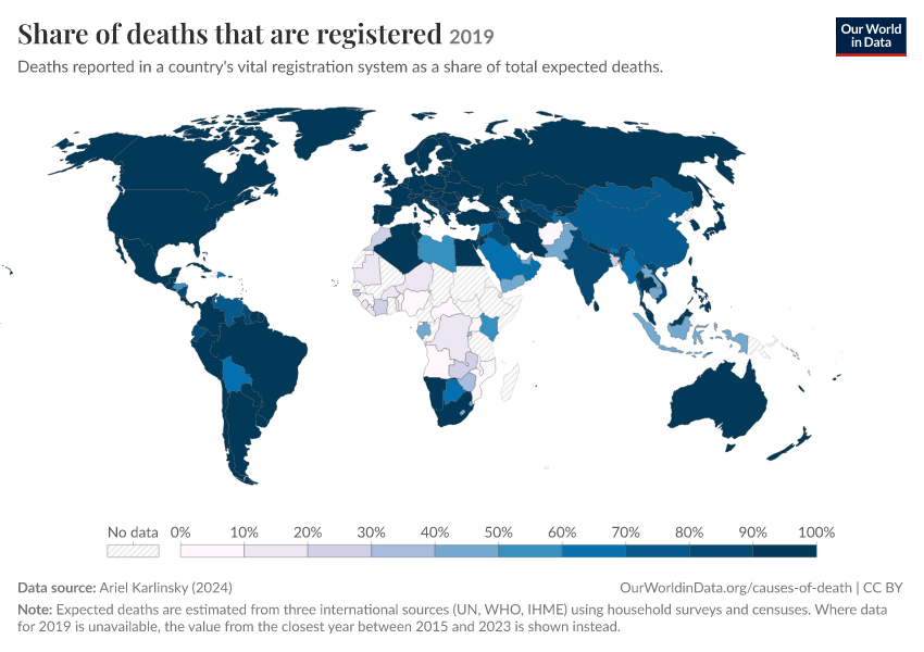 A thumbnail of the "Share of deaths that are registered" chart