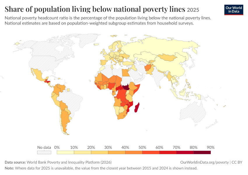 A thumbnail of the "Share of population living below national poverty lines" chart