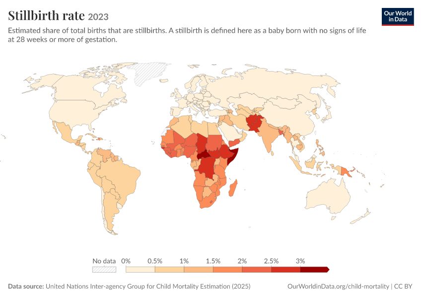 A thumbnail of the "Stillbirth rate" chart