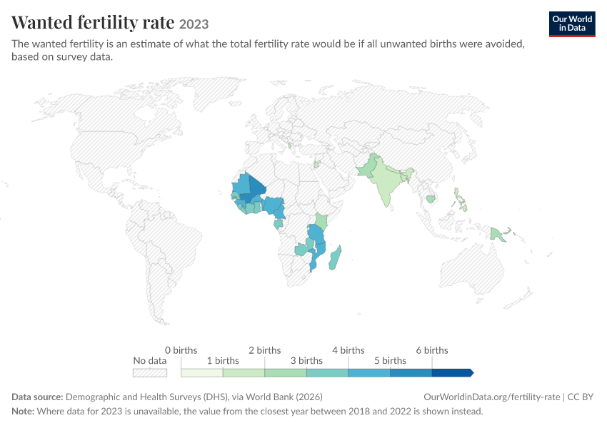 A thumbnail of the "Wanted fertility rate" chart